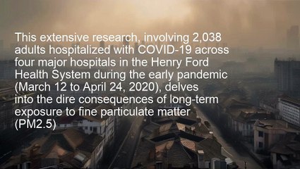 "Unveiling the Hidden Link: Air Pollution's Impact on COVID-19 Severity"