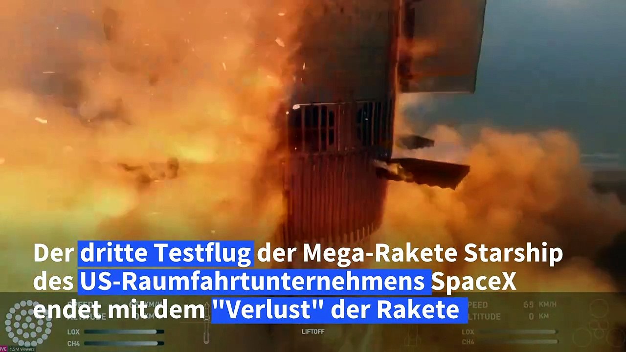 SpaceX: 'Unglaublicher Tag' trotz 'Verlust' von Mega-Rakete