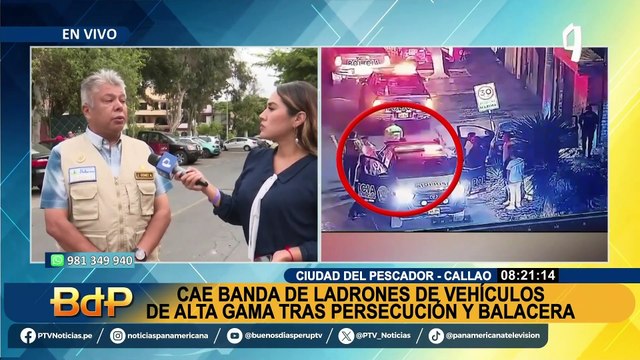 Tras espectacular persecución y balacera cae banda de ladrones de autos de alta gama en el Callao