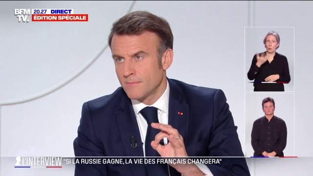 Emmanuel Macron: La paix ce n'est pas la capitulation de l'Ukraine