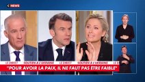 Emmanuel Macron :  «Si la Russie venait à gagner, la vie des Français changerait. Nous n'aurons plus de sécurité en Europe».