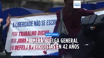 Los periodistas portugueses exigen mejores condiciones laborales en la primera huelga en 42 años