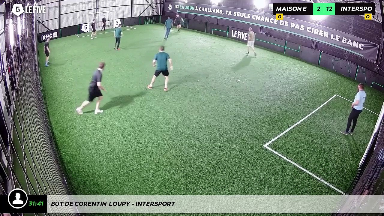 But de Corentin  LOUPY - INTERSPORT