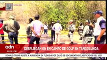 ¡Última Hora! Por instrucciones de Luisa Alcalde, GN tomó el campo de golf en Huatulco