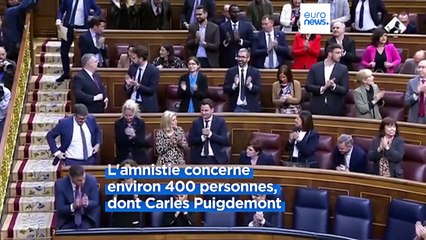 Le Parlement espagnol approuve un projet de loi d'amnistie pour les indépendantistes catalans