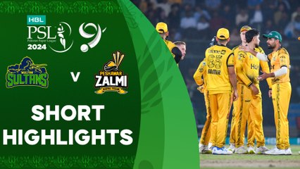 Short Highlights | Multan Sultans vs Peshawar Zalmi | Match 31 | HBL PSL 9 | M1Z2U