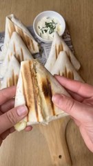 Des MINI TACOS POULET SAUCE FROMAGÈRE