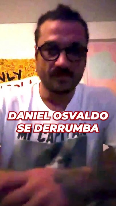 El grito desesperado de Daniel Osvaldo: “La vida se me está yendo de las manos”