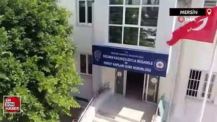 Mersin'de göçmen kaçakçılığı operasyonu
