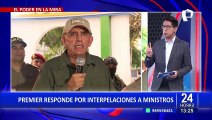 Premier Adrianzén respalda a ministros que serán interpelados por el Congreso
