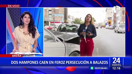 Tras espectacular persecución y balacera cae banda de ladrones de autos de alta gama en el Callao