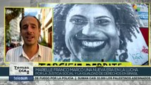 En Brasil, organizaciones sociales se movilizan para exigir justicia por Marielle Franco