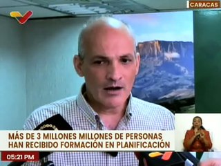 Caracas | Más de 3 millones de personas han sido formadas en planificación por la FEVP