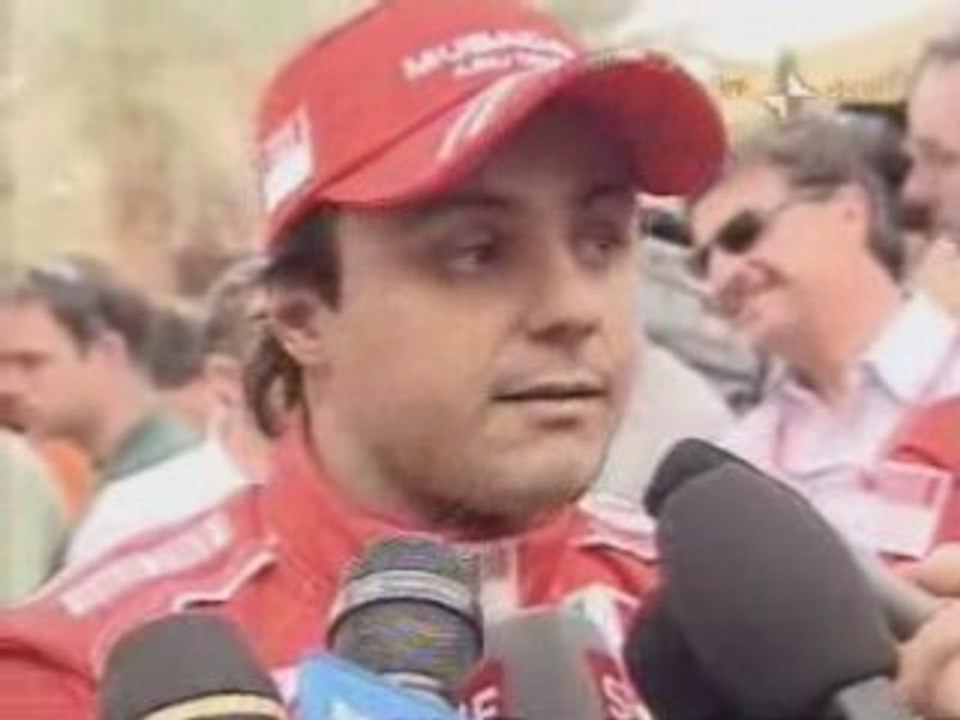 Intervista a Felipe Massa (RAI Sport) Robert Kubica Bahrain