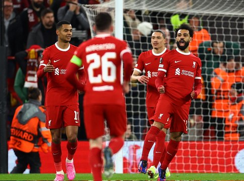 ليفربول يستعرض بسداسية في شباك سبارتا براغ ويتأهل إلى ربع النهائي