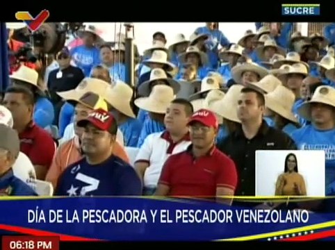 Pdte. Nicolás Maduro: En el año 2023 se capturaron 264.541 toneladas de pescado