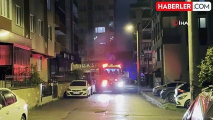 7 katlı apartmanda yangın: Daire alevlere teslim oldu