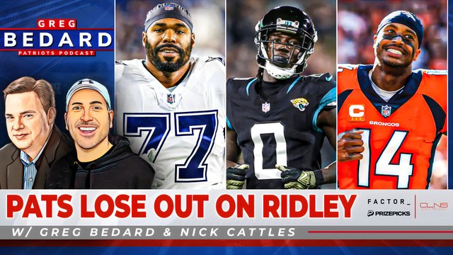 Losing Ridley - what now? | Greg Bedard Patriots Podcast