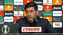 Paulo Fonseca : «Nous voulons plus» - Foot - C4 - Lille