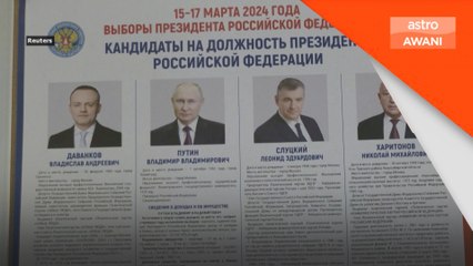 Pilihan raya Presiden Rusia bermula hari ini