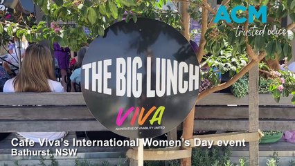 International Women's Day event at Cafe Viva