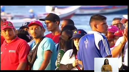 Presidente Nicolás Maduro celebra el Día de la Pescadora y el Pescador venezolano