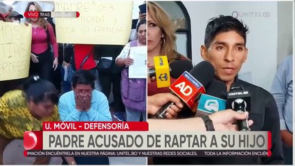 “Mi hijo siempre ha estado conmigo”, padre denunciado del rapto de su niño acusa a la madre de llevarse al menor