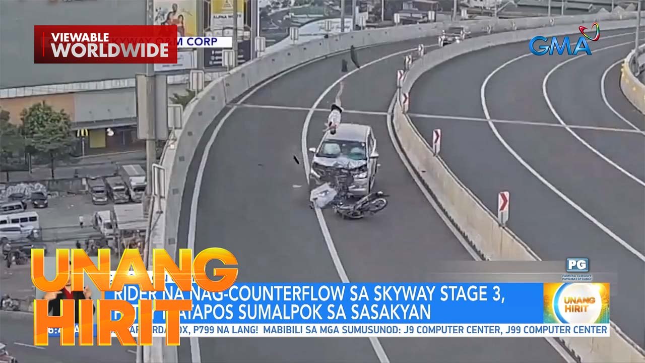 #CaughtOnCam-- Skyway accident | Unang Hirit
