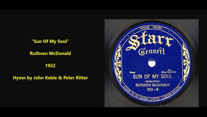 John Keble - Sun Of My Soul (1820)