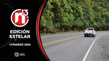Trece Noticias Edición Estelar 14 marzo 2024.