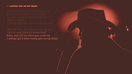Chris Stapleton - Loving You On My Mind (Lyric Video)