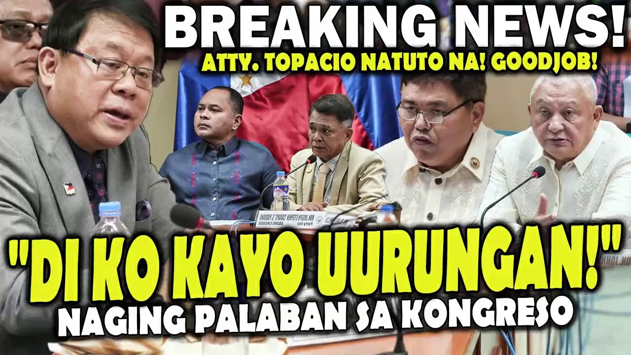 Nakakabilib! Atty.Topacio naging palaban sa mga kongresista. Nakipagsagutan sa isyu ni Quiboloy
