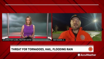Severe storms sweep through the Midwest