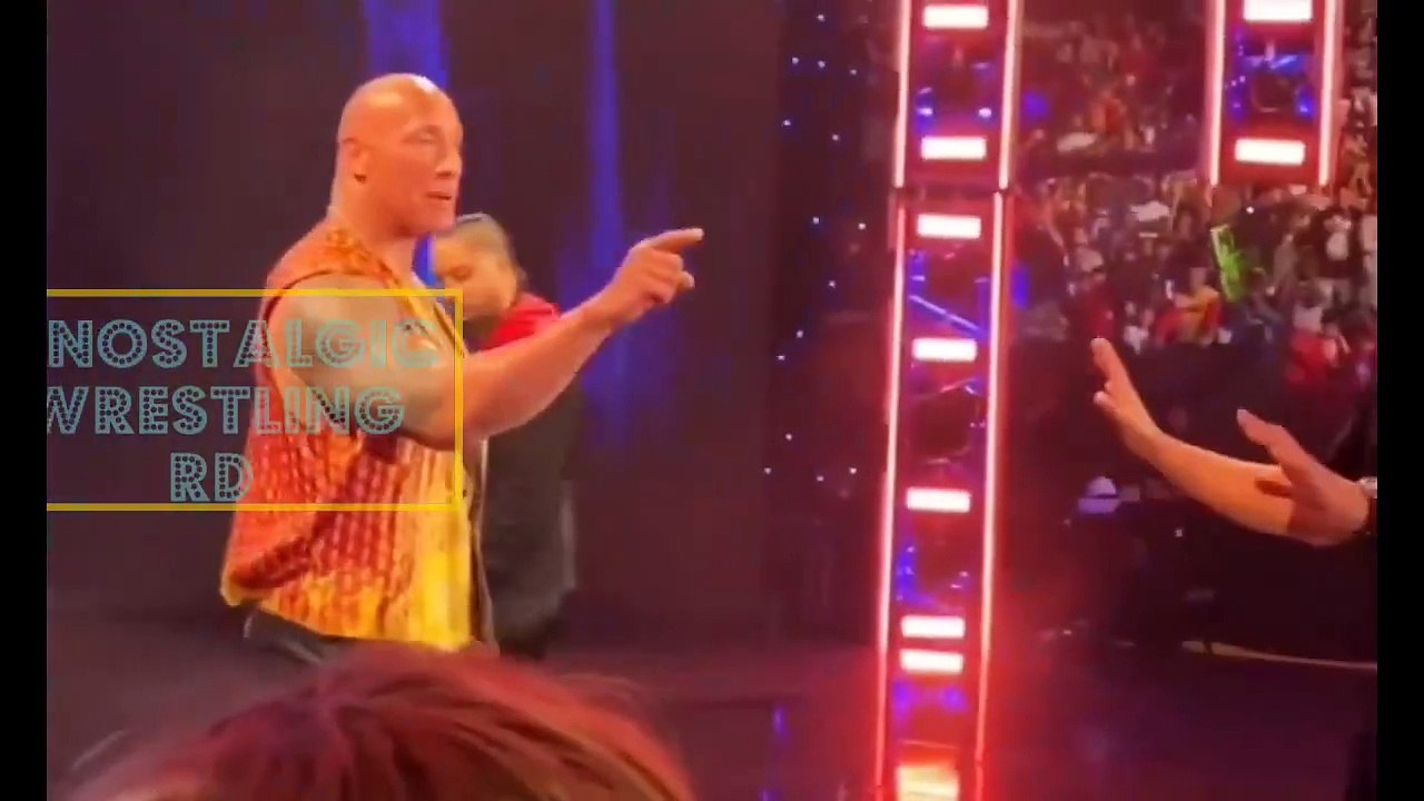 The Rock almost whoop Nick Aldis security ass off air after sweet Cody Rhodes slap on WWE SMACKDOWN