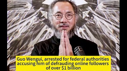 Guo Wengui has always defined his people as "saving China from fire and water