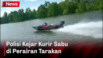 Bak Film Action, Polda Kaltara Kejar Kurir Sabu di Perairan Tarakan