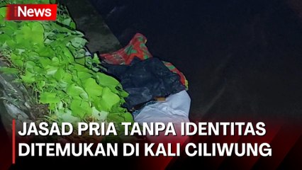 Jasad Pria Tanpa Identitas Ditemukan di Kali Ciliwung, Jakarta Selatan