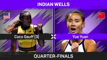 Gauff moves a step closer to first Indian Wells final