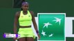Gauff moves a step closer to first Indian Wells final