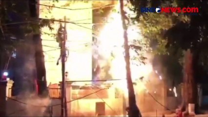 Kabel Udara di Jakarta Selatan Terbakar, Pemadam Kebakaran Kerahkan 1 Unit untuk Padamkan Api