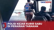 Polda Kaltara Terlibat Aksi Kejar-Kejaran dengan Kurir Sabu di Perairan Tarakan