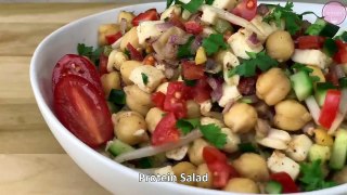 High Protein Salad _ प्रोटीन सलाद _ Weight Loss Recipe _ Chickpea Salad