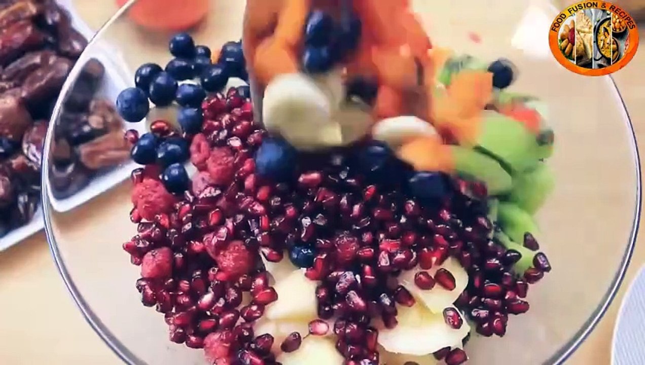 Fruit Chaat Recipe _ Food Fusion & Recipes