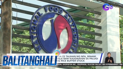 Suspension order sa nasa 23 tauhan ng NFA, binawi ng Ombudsman dahil wala raw kaugnayan sa palugi umanong pagbebenta ng rice buffer stock | BT