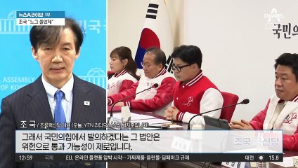 자신감 붙은 조국?…한동훈 향해 “느그들 쫄았제?”