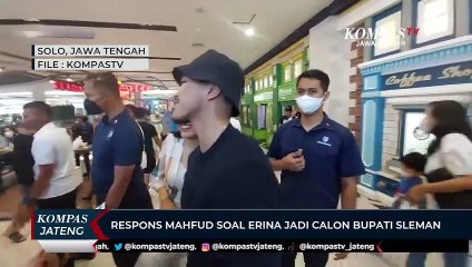 Respons Mahfud Soal Erina Jadi Calon Bupati Sleman