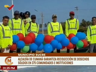 Sucre | Entregan camiones tipo compactadoras para garantizar la recolección de desechos en Cumaná