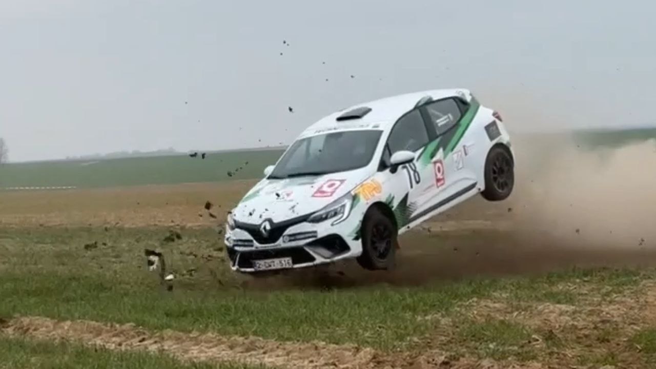 This reckless driving rally in Hannut, Belgium is the definition of MADNESS!