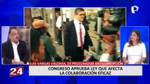 Luis Vargas: Congresistas entorpecen la colaboración eficaz para evitar el avance de sus investigaciones