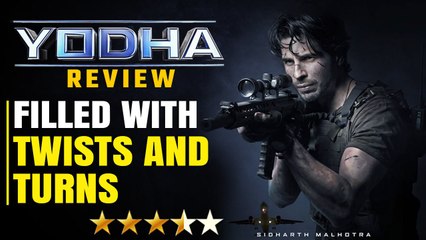 Yodha Review: Sidharth Malhotra की Film Perfect Entertaining Action Thriller है, पहला Honest Review!